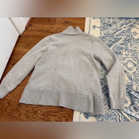 Lauren Ralph Lauren 4-Button Metal 100% Cotton Knit Sailing Cardigan Sz XL - Picture 7 of 9